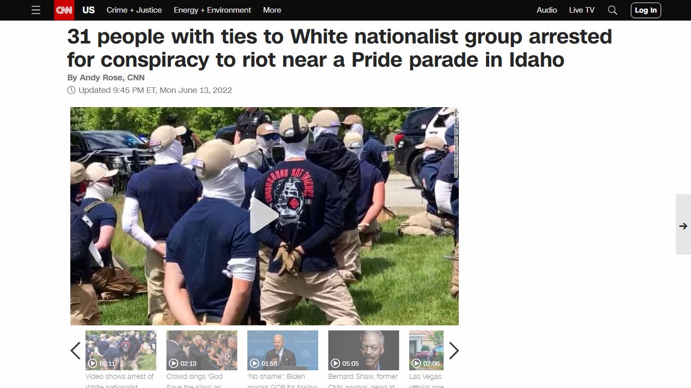 Coeur D'Alene: 31 people arrested for conspiracy to riot near Pride ...